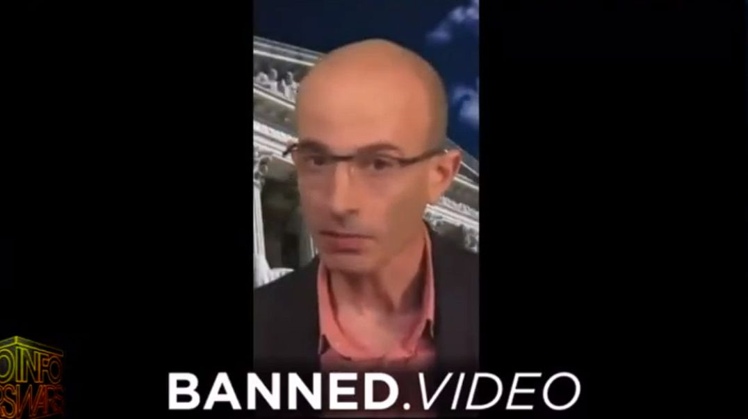 ⁣Must Watch Video: WEF Kingpin Yuval Noah Harari Exposes Netanyahu False Flag