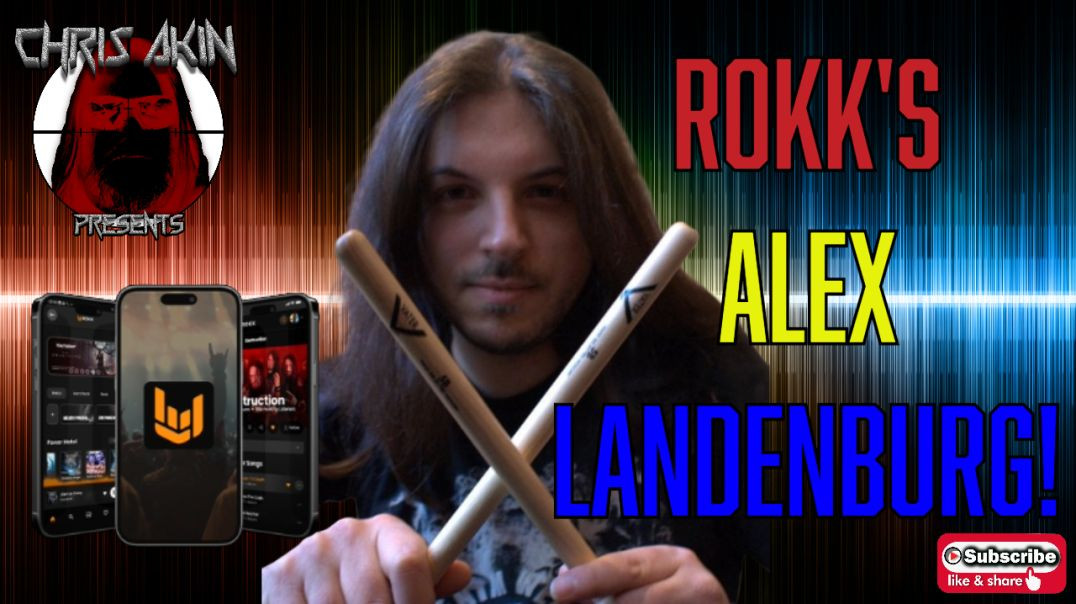 ⁣CAP | Unveiling ROKK: Kamelot's Alex Landenburg on Music's Future!