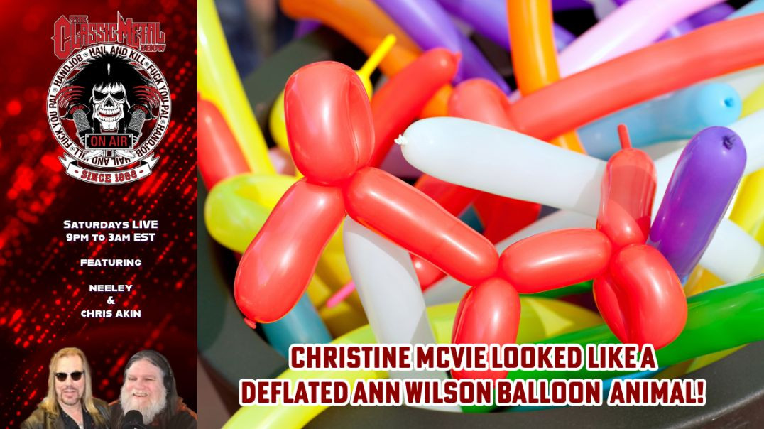 Christine McVie Looked Like A Deflated Ann Wilson Balloon Animal!
